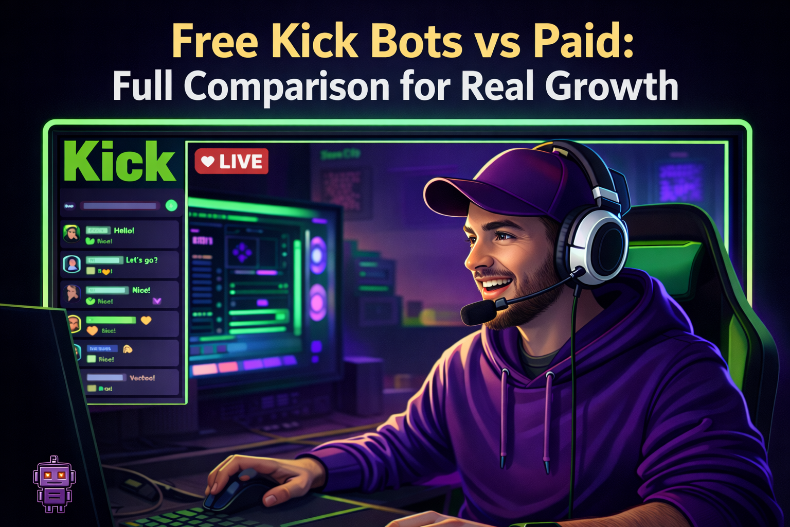 Free Kick Bots vs Paid Full Comparison for Real Growth